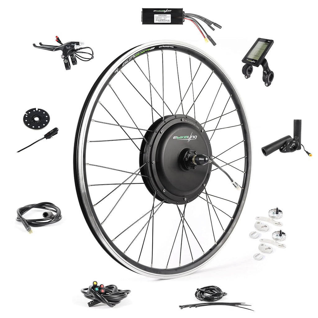 48V 700C Front 1200W Ebike Conversion Kit