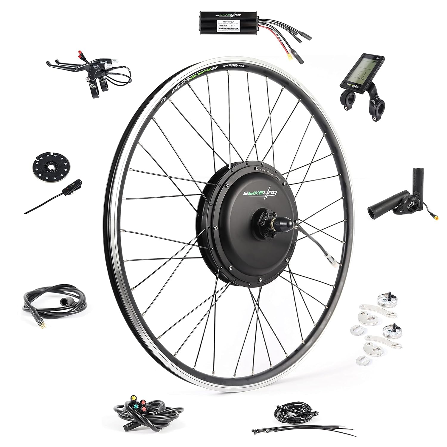 48V 700C Front 1200W Ebike Conversion Kit