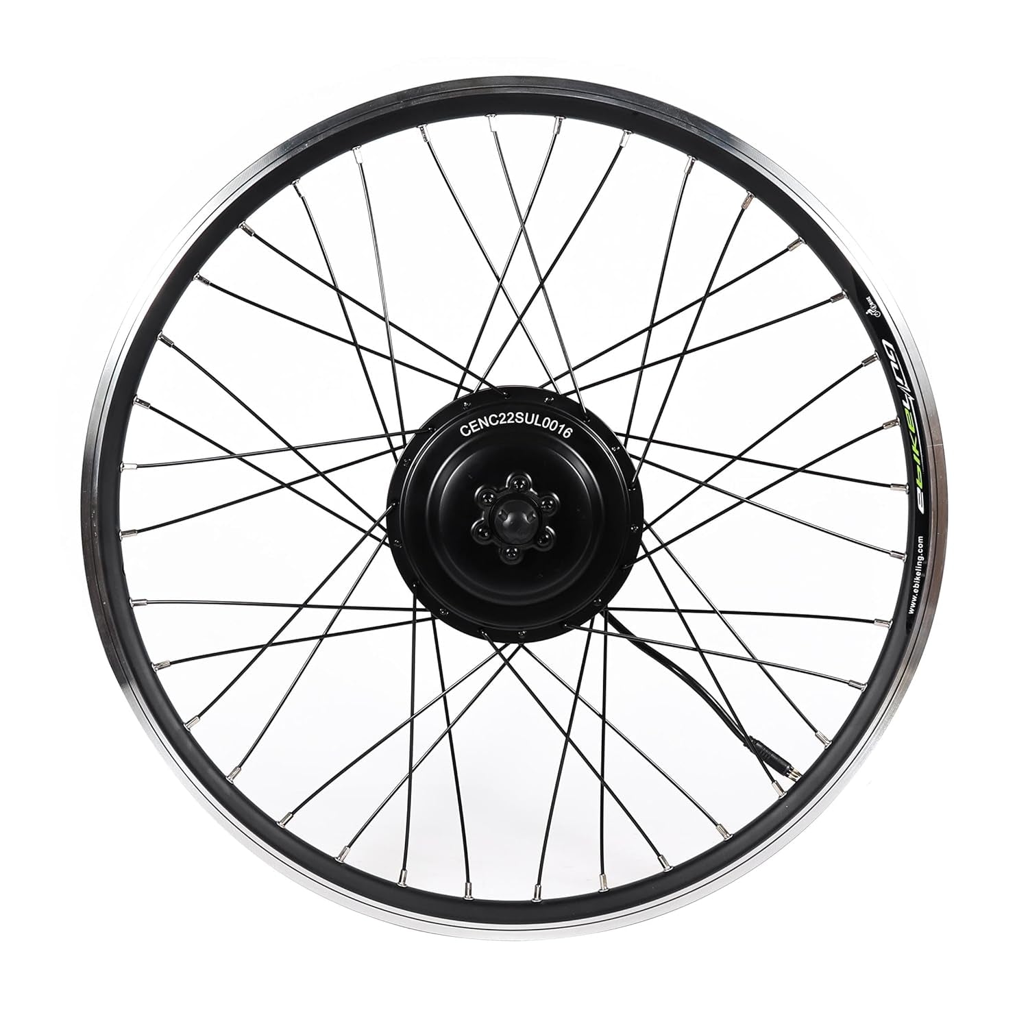 36V 750W, 26" Rear Street Legal Electric Bike Conversion Kit