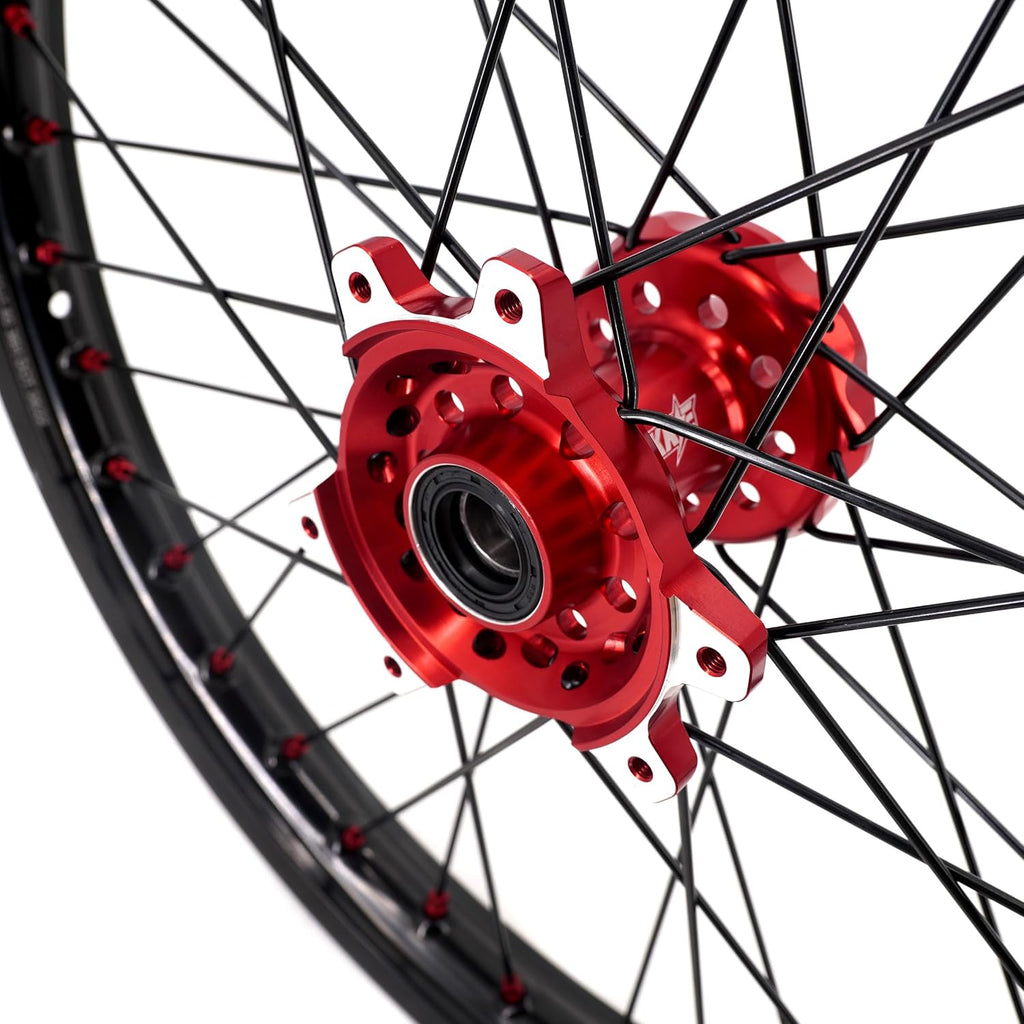 1.6 * 21/2.15 * 18 Surron Ultra Bee Wheels Red Hub