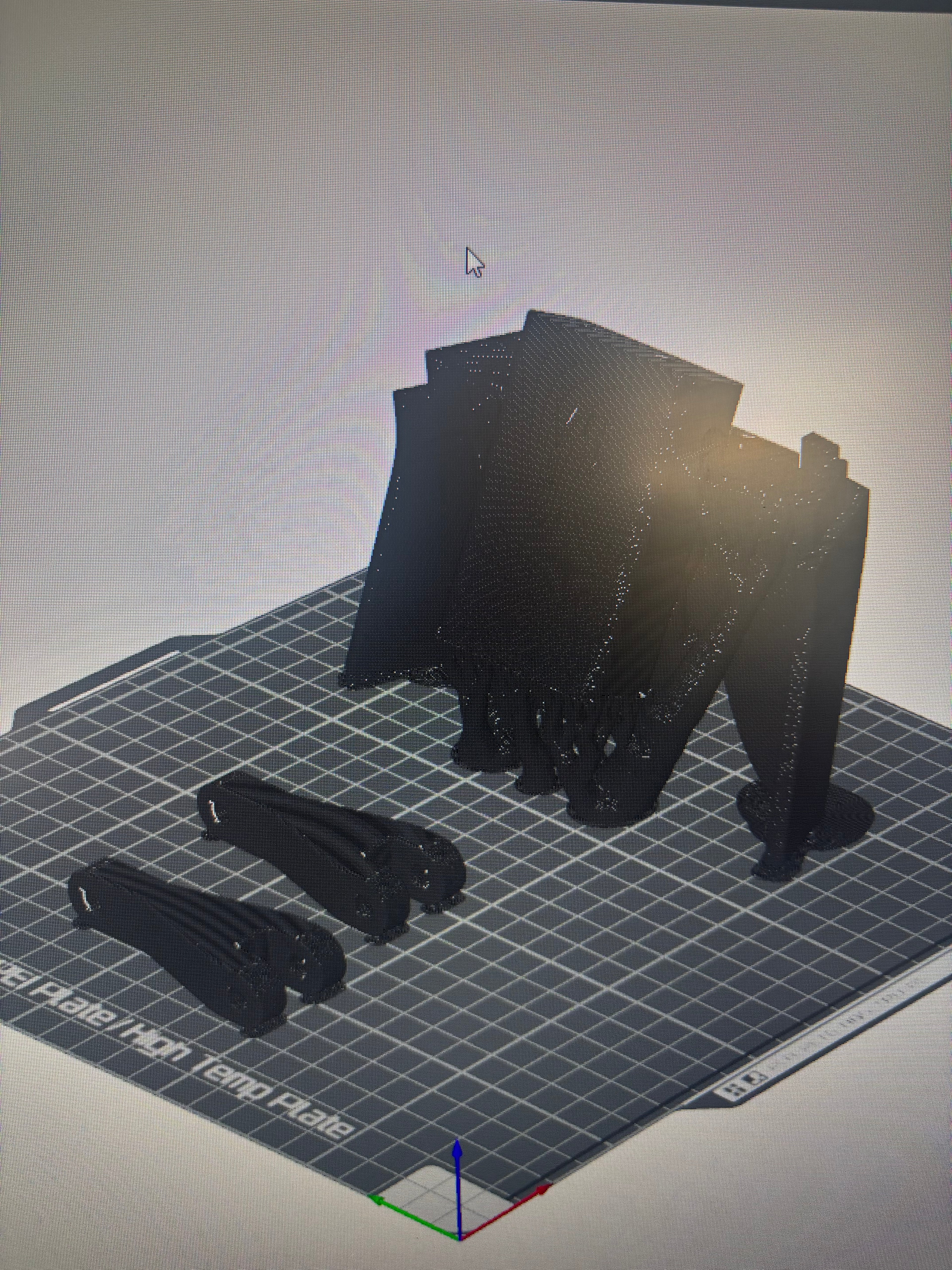 Surron Light Bee X 3d printed 3 inch battery riser for Chi/EBMX battery