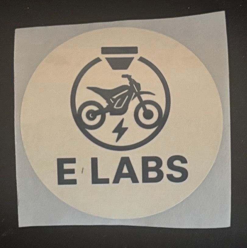 ELABS STICKER (Logo/Circle OR Name/Rectangle)