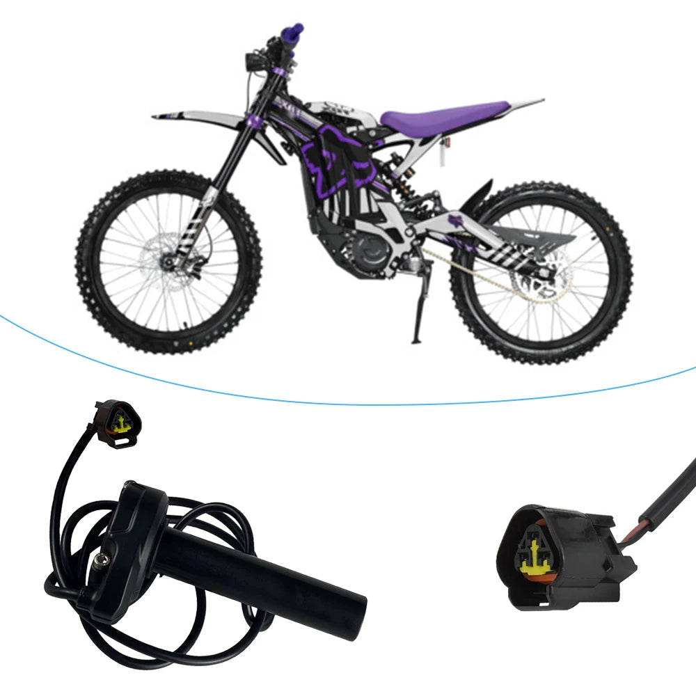 Surron Throttle for Surron LBX Black/Carbon Fiber