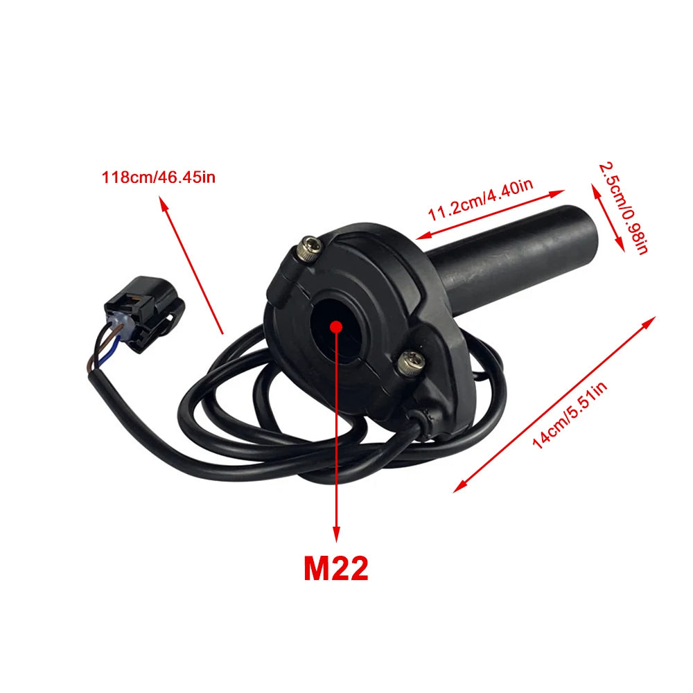 Surron Throttle for Surron LBX Black/Carbon Fiber